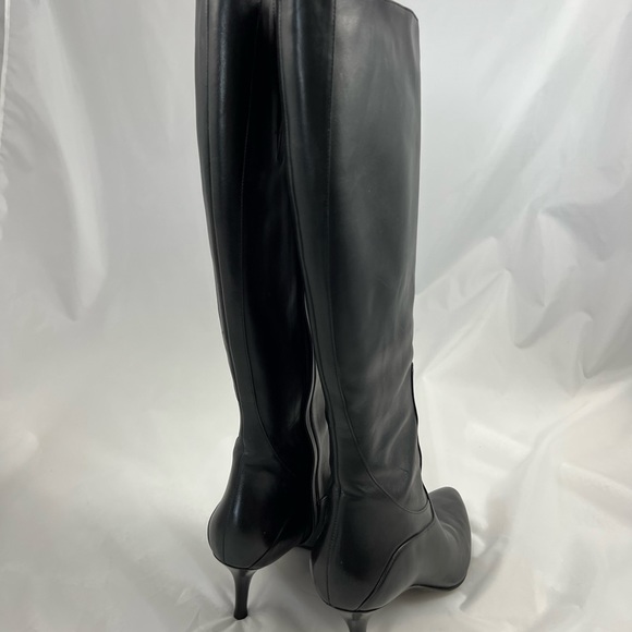 Black Leather Cole Haan NIKEAIR SZ 8 - Picture 9 of 11